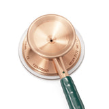 MD One® Epoch® Titanium - Adult Stethoscope -Émeraude/Or rose