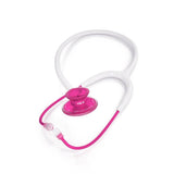 Stéthoscope Acoustica® - Blanc / Pinkalloy - Site officielle de MDF Instruments France