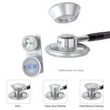 Accessoires Pédiatriques avec Attache - pour Stéthoscope MD One® Epoch Titane - Argent - Site Officiel de MDF Instruments France