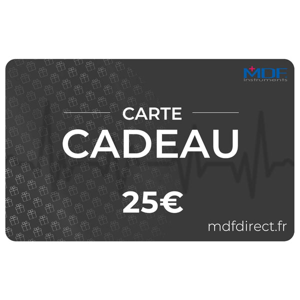 CARTE-CADEAU MDFDIRECT.FR - 25€ - Site officielle de MDF Instruments France