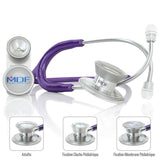 MD One® Epoch® Titane - Stéthoscope Adulte & Pédiatrique - Violet - Site Officiel de MDF Instruments France
