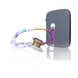 MD One® Epoch® Titane - Stéthoscope Adulte - Monet / Kaléidoscope avec Étui - Site officielle de MDF Instruments France