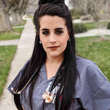 ProCardialå¨ Titanium Cardiology Stethoscope - Black Glitter/Rose Gold - MDF Instruments Official Store - Stethoscope