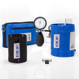 MDF® Bravata® Palm Tensiomètre anéroïde Tensiomètre professionnel avec brassard pour adulte et enfant (MDF848XPD) - Bleu Vif