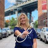 Acoustica® Stéthoscope - Blanc / Blackout - MDF Instruments France