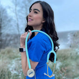 ProCardial® Titane - Stéthoscope de Cardiologie Adulte - Bella Azure / Or avec Étui - Site officielle de MDF Instruments France