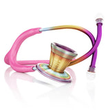 ProCardial® Titane - Stéthoscope de Cardiologie Adulte - Fuchsia / Kaleidoscope - Site officielle de MDF Instruments France