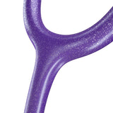 ProCardial® Titane - Stéthoscope de Cardiologie Adulte - Violet à Paillettes / Metalika avec Étui - Site officielle de MDF Instruments France