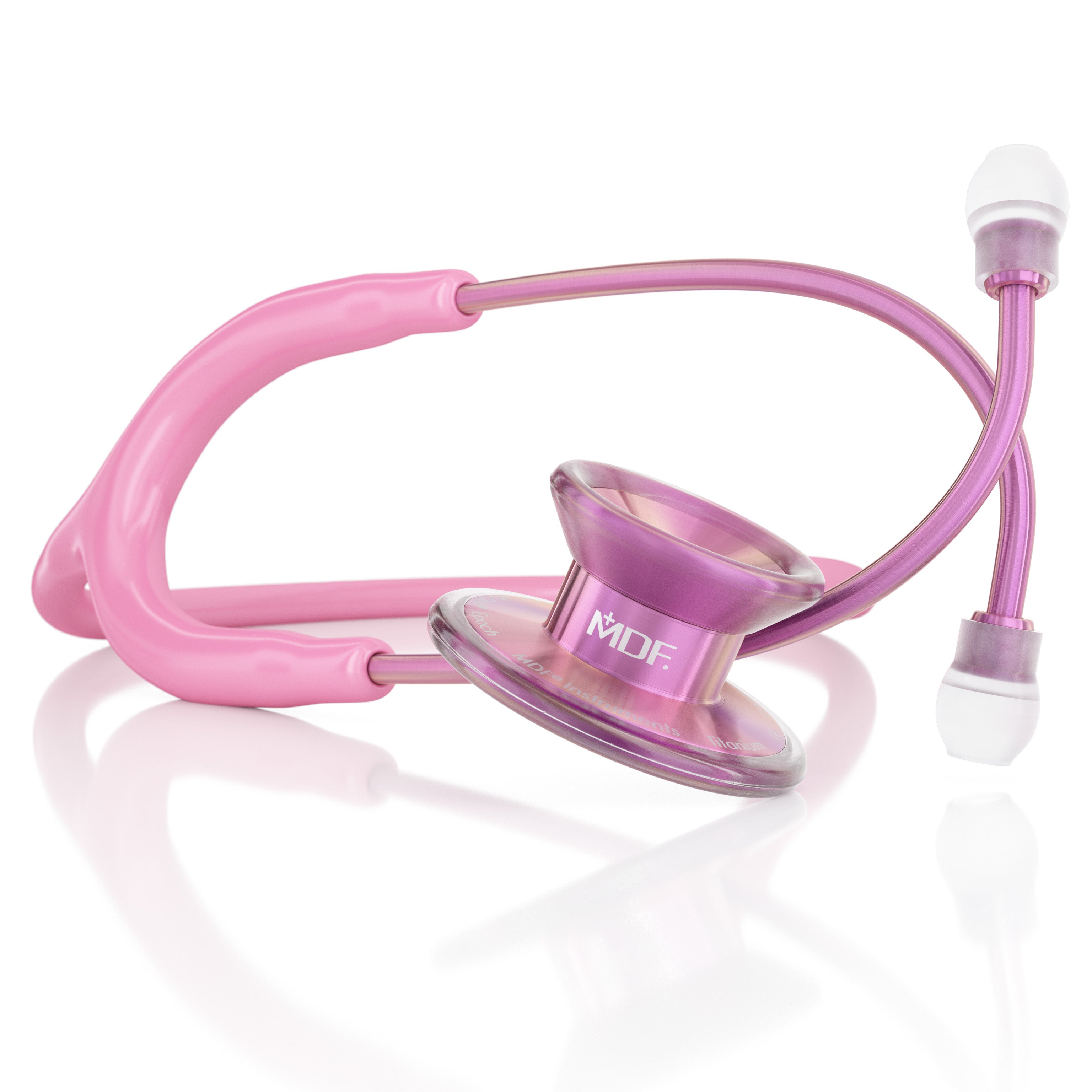 MD One® Epoch® Titanium - Adult Stethoscope -Rose/Fleur