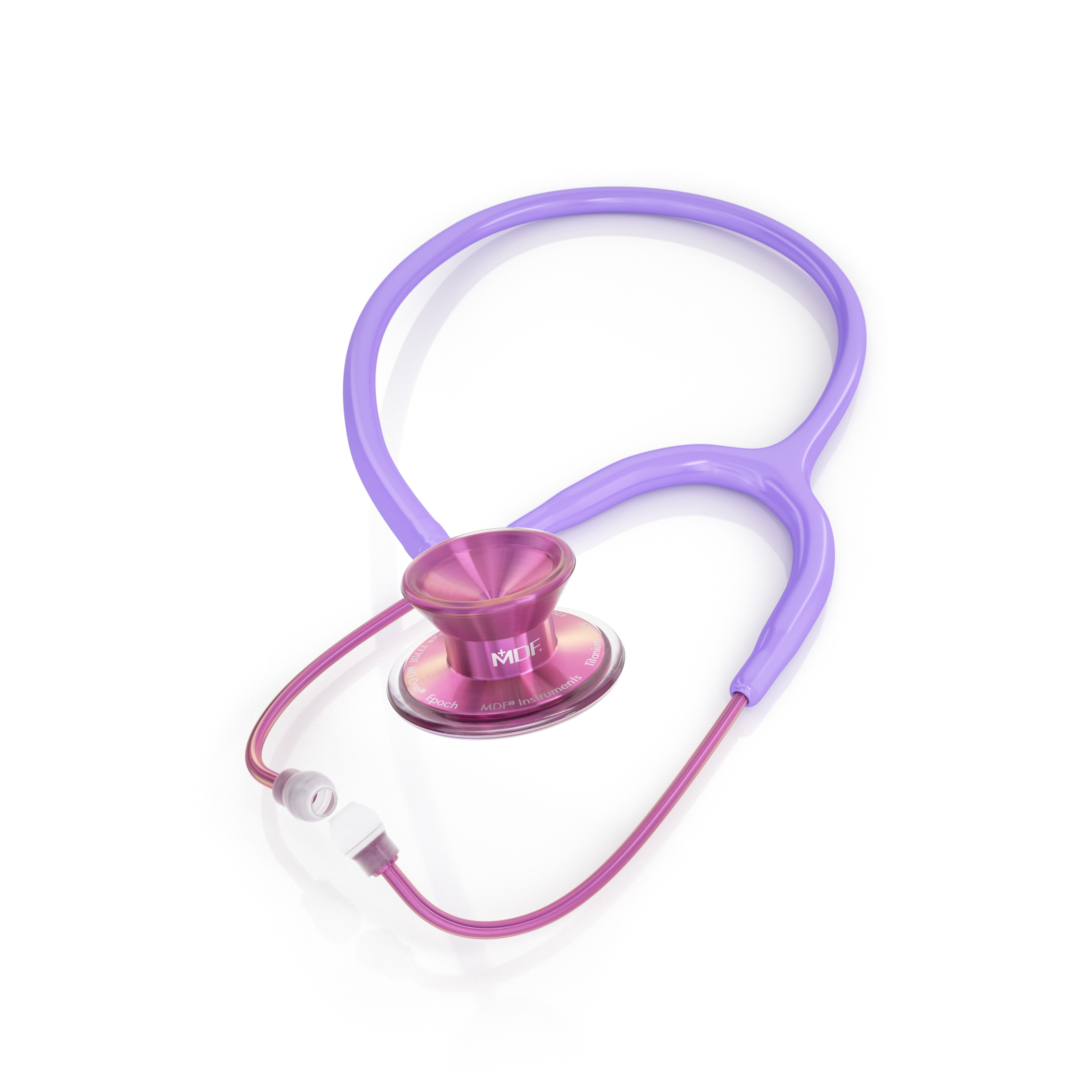 MD One® Epoch® Titanium - Adult Stethoscope -Violet PastelFleur