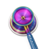 MD One® Epoch® Titanium - Adult Stethoscope -Bleu Royal/Kaléidoscope