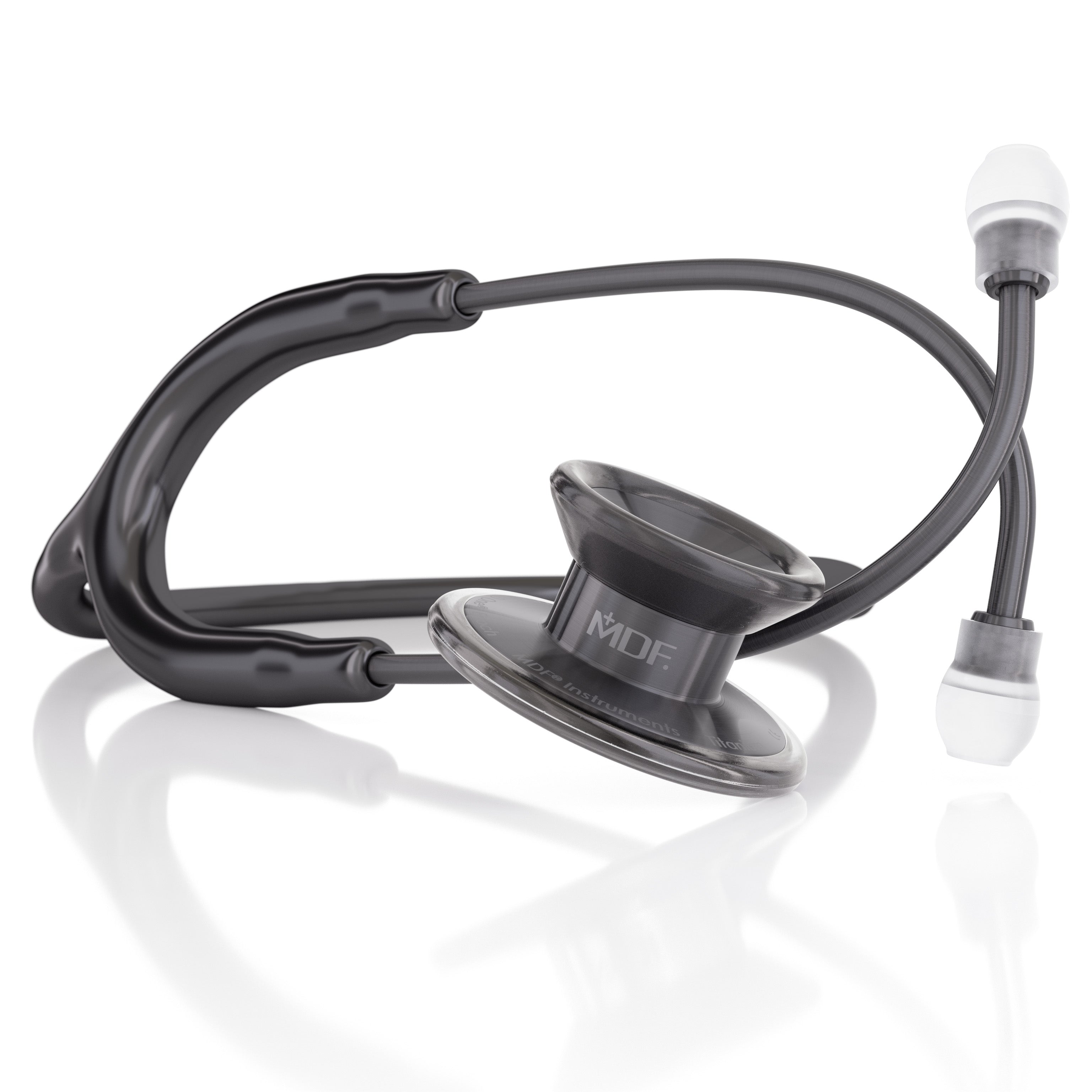 MD One® Epoch® Titanium - Adult Stethoscope -Noir/Metallica