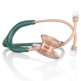 MD One® Epoch® Titanium - Adult Stethoscope -Émeraude/Or rose