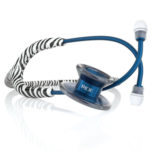 MD One® Epoch® Titane - Stéthoscope Adulte - Zebra / Capridium - Site officielle de MDF Instruments France