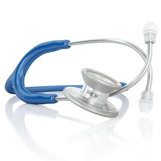 MD One® Epoch® Titane Adulte Stéthoscope - Bleu Royal - MDF Instruments France