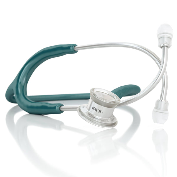 MDFå¨ MD One Infant Stainless Steel Stethoscope - Silver - Green
