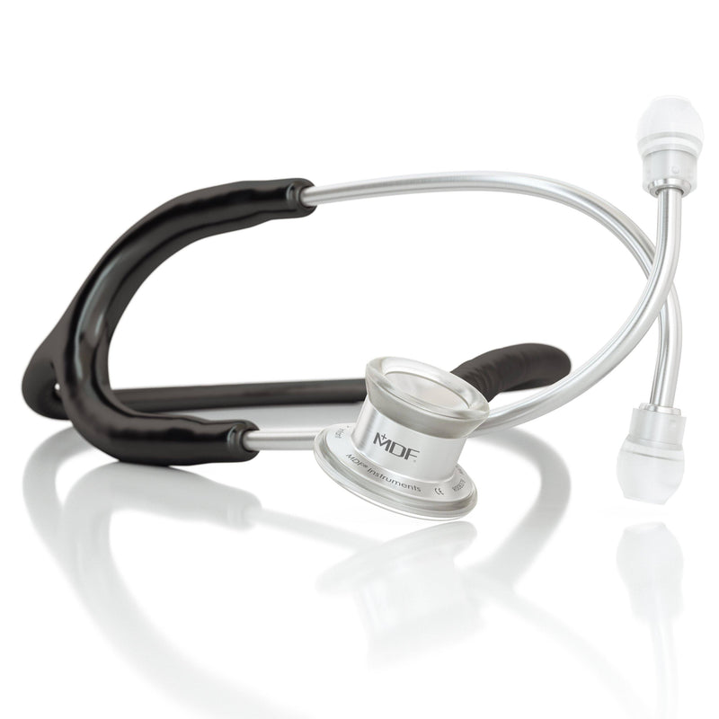 MDFå¨ MD One Infant Stainless Steel Stethoscope - Silver - Black