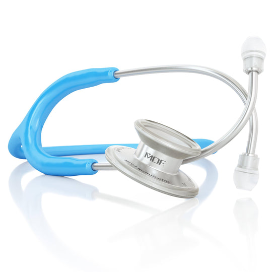 MD One® Adulte Stéthoscope - Bleu Vif - MDF Instruments France