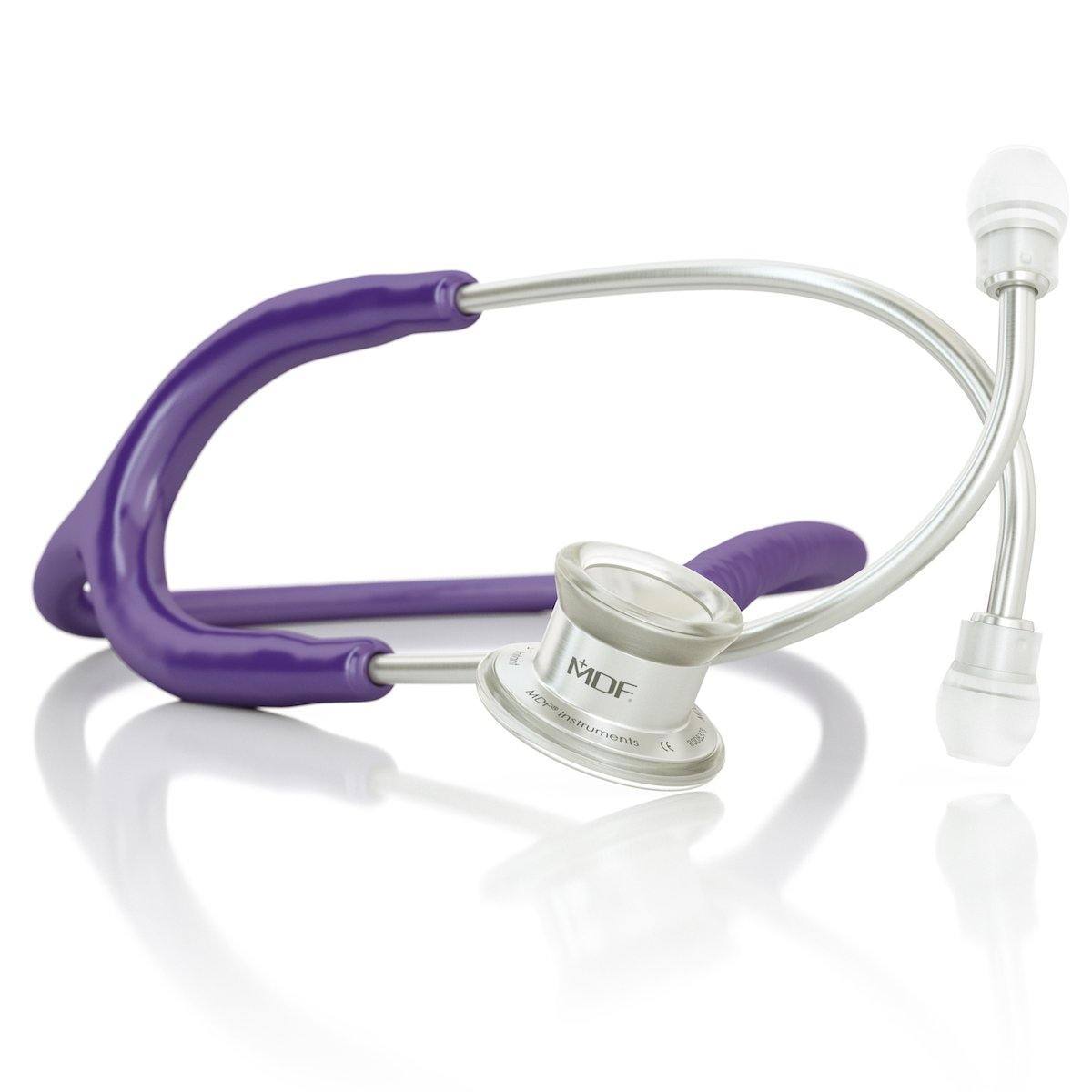 MDFå¨ MD One Infant Stainless Steel Stethoscope - Silver - Purple