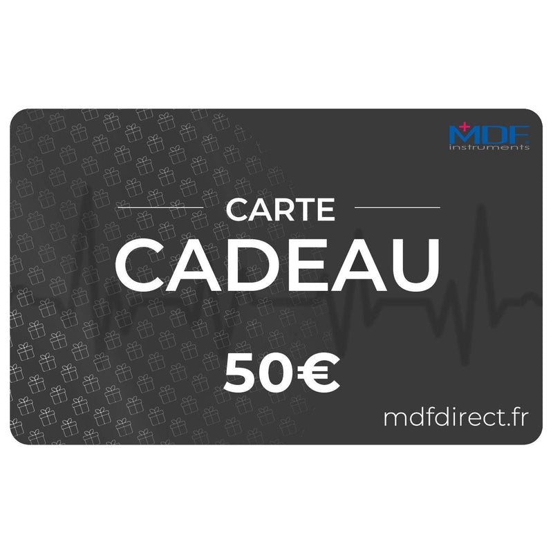 CARTE-CADEAU MDFDIRECT.FR  - 50€ - Site officielle de MDF Instruments France