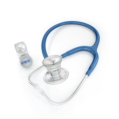 ProCardial® Acier Inoxydable Adulte & Pédiatrique Stéthoscope Cardiologie - Bleu Royal - MDF Instruments France