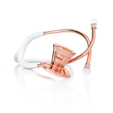 ProCardial® Acier Inoxydable Adulte Stéthoscope Cardiologie - Or Rose / Blanc - MDF Instruments France