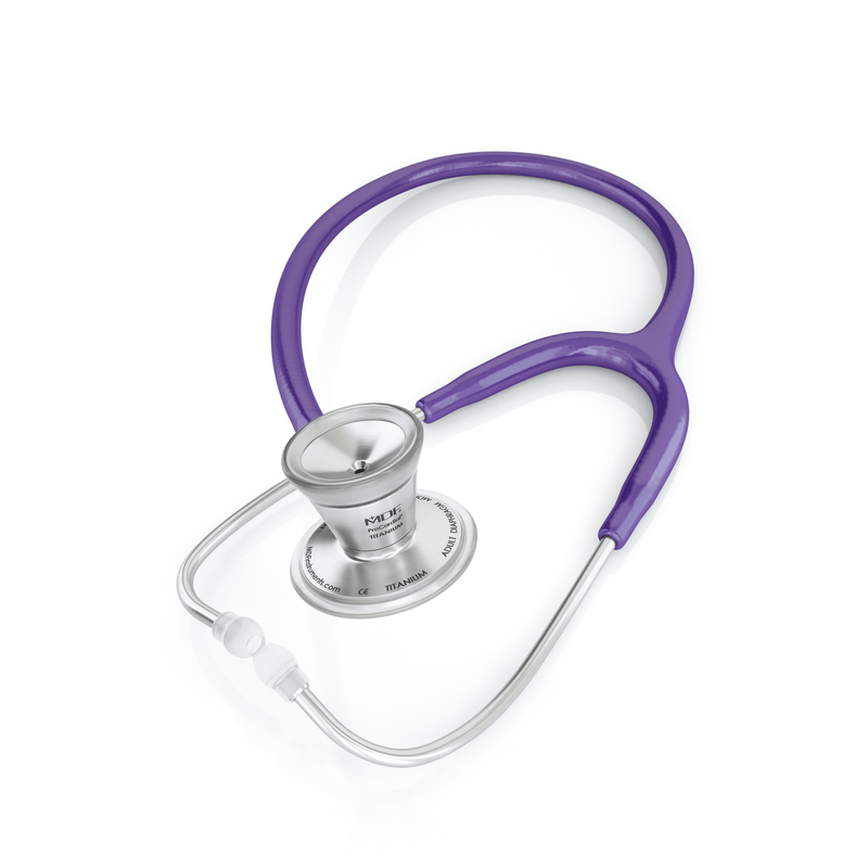 ProCardial® Titane Adulte Stéthoscope Cardiologie - Violet - MDF Instruments France