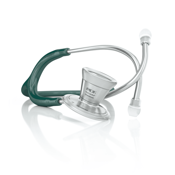 ProCardial® Titane Adulte Stéthoscope - Vert Émeraude - MDF Instruments France