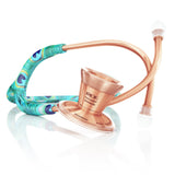 MDFå¨ ProCardialå¨ Adult Titanium Stethoscope - Rose Gold - Peacock - MDF797TPKRG