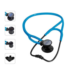 ProCardial® ERA® Stéthoscope Cardiologie - Bleu Vif / BlackOut - MDF Instruments France