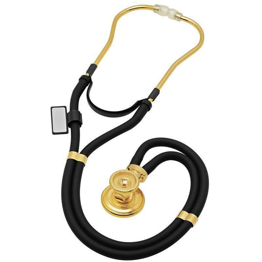 Sprague Rappaport Stéthoscope - Noir / Or - MDF Instruments France