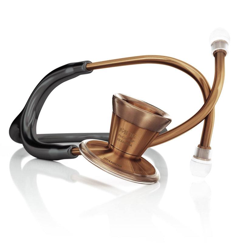 ProCardial® Titane - Stéthoscope de Cardiologie Adulte - Noir / Cyprium - Site officielle de MDF Instruments France