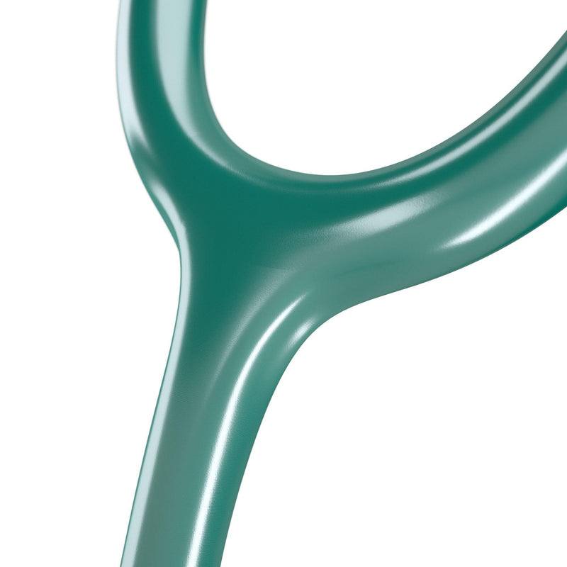 ProCardial® Titane - Stéthoscope de Cardiologie Adulte - Vert Émeraude / Or Rose avec Étui - Site officielle de MDF Instruments France